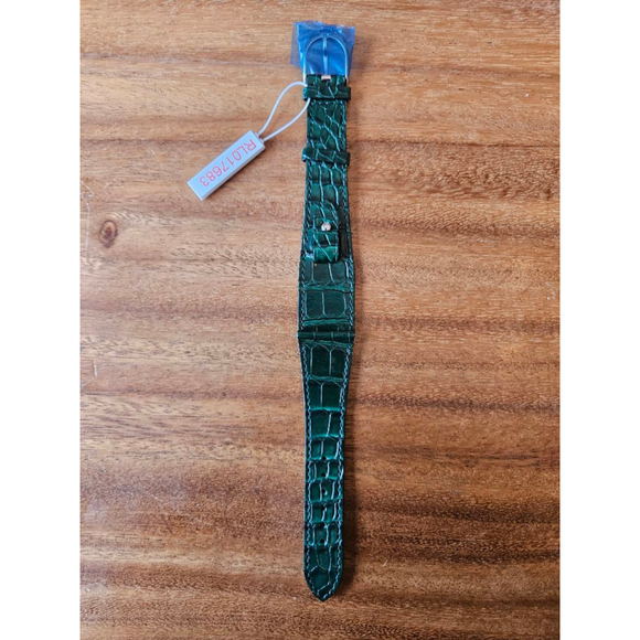 Ralph Lauren Other - NWT Men's Ralph Lauren Green Alligator Stirrup Watch Strap Medium